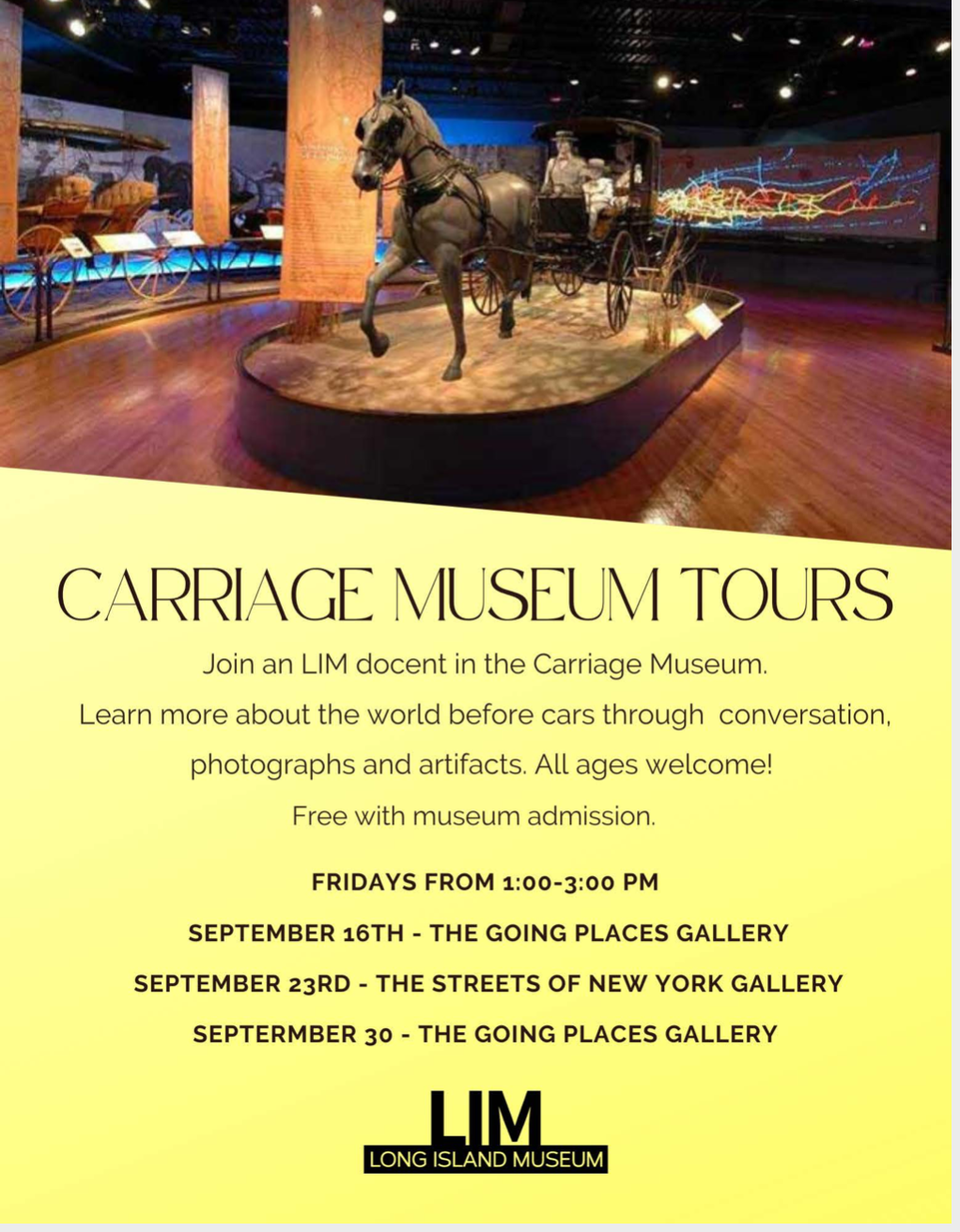 The Long Island Museum o f A m e r i c a n A r t , H i s t o r y & C