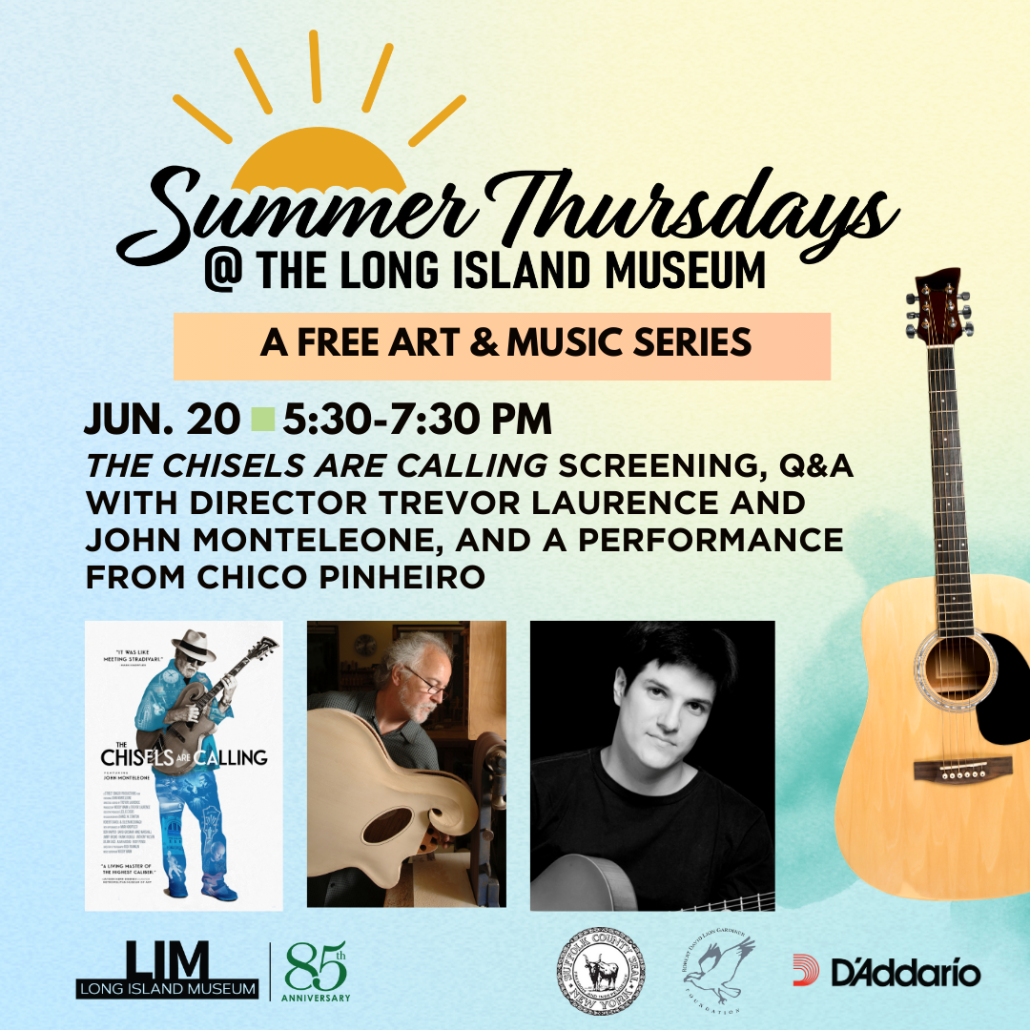 SUMMER THURSDAYS “The Chisels Are Calling” Screening, Q&A with director