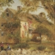 Painting of Hawkins Mount house